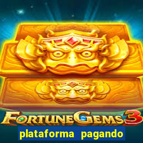 plataforma pagando no cadastro slots